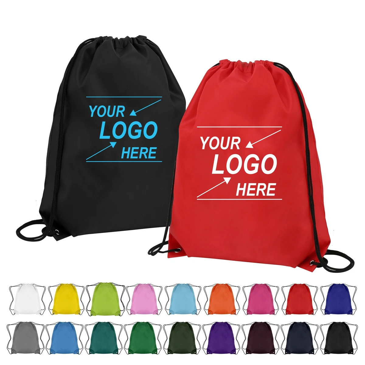 Polyester Cinch Sack Backpack 1