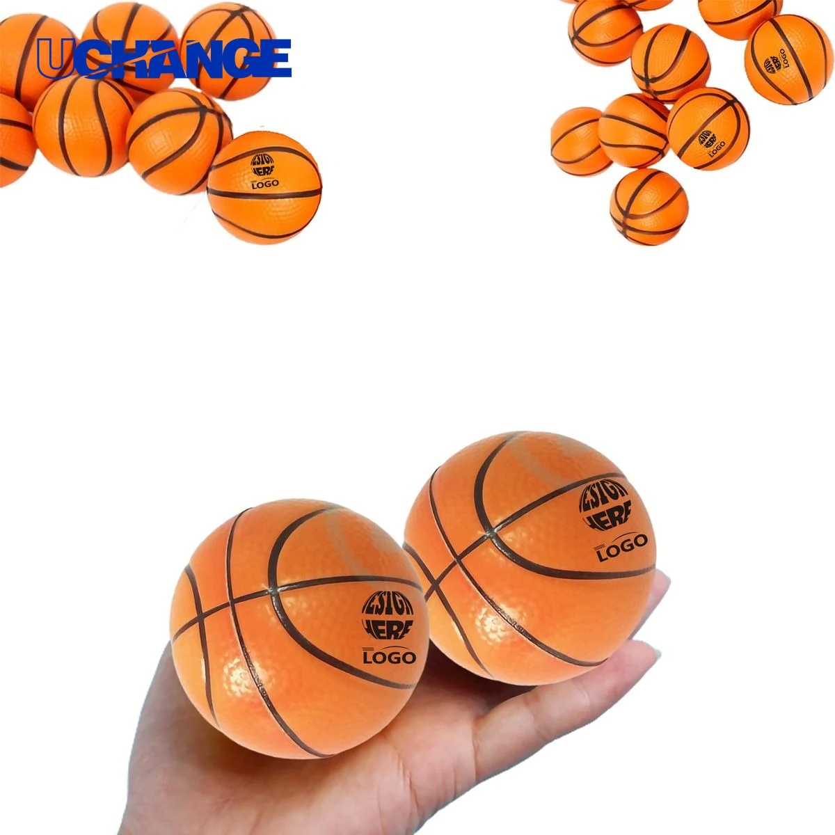 PU Foam Mini Basketball Stress Reliever Ball 1