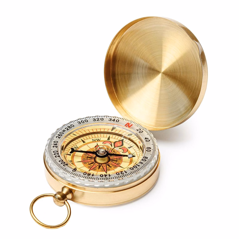 Survival Camping Metal Pocket Compass