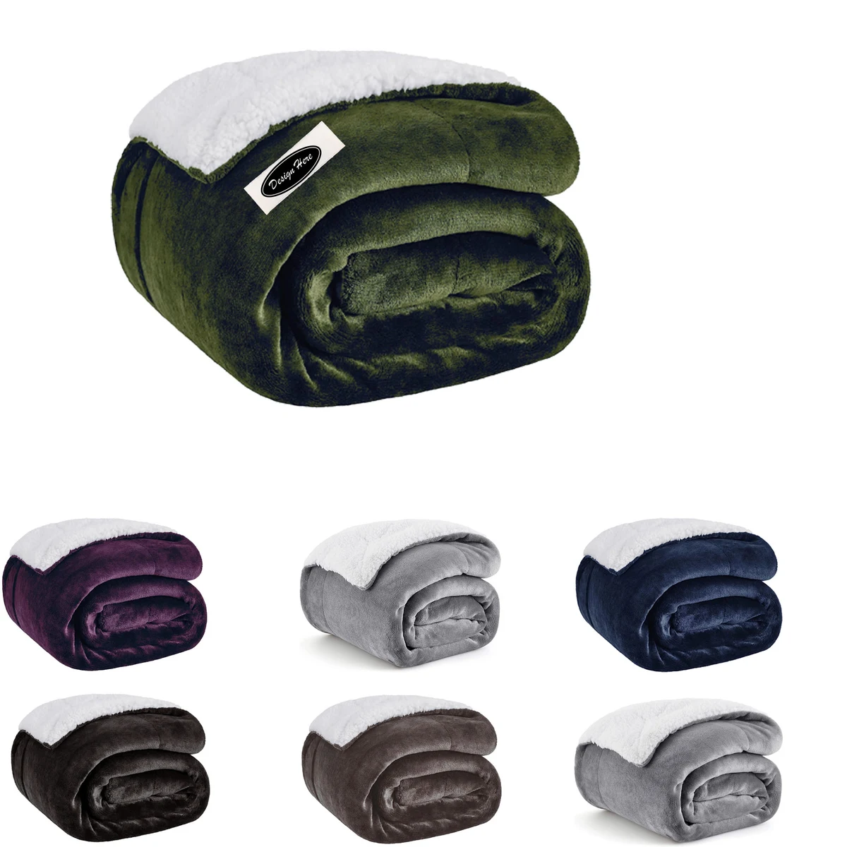 Premium Fuzzy Plush Throw Blanket for Year-Round Warmth 1