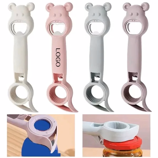 Bear Shaped Multi-Tool Opener with 4-In-1 Utility Gadget