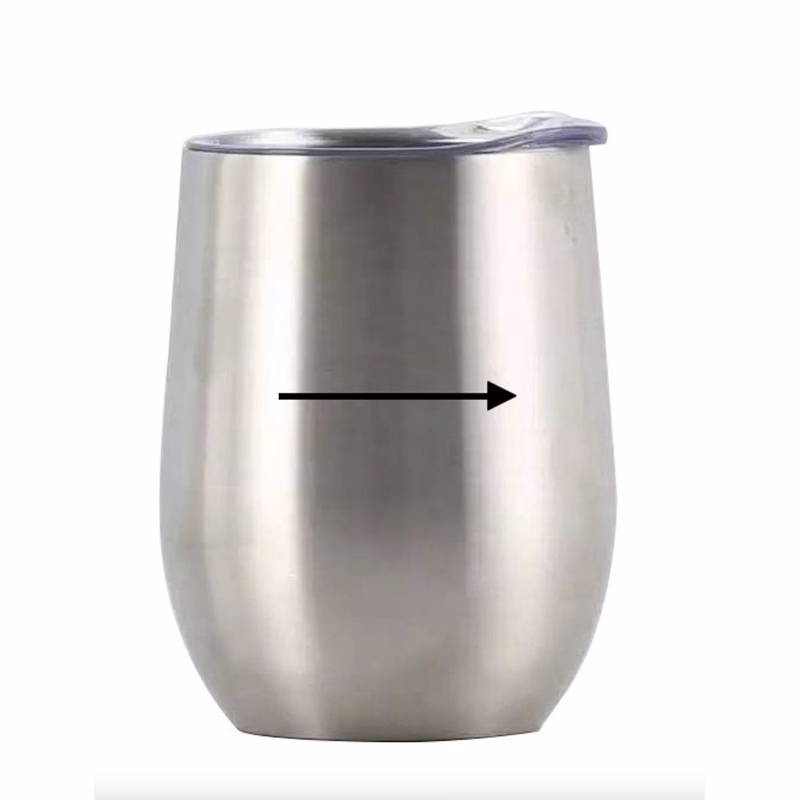 12oz Thermos U-shaped Stainless Steel Cup