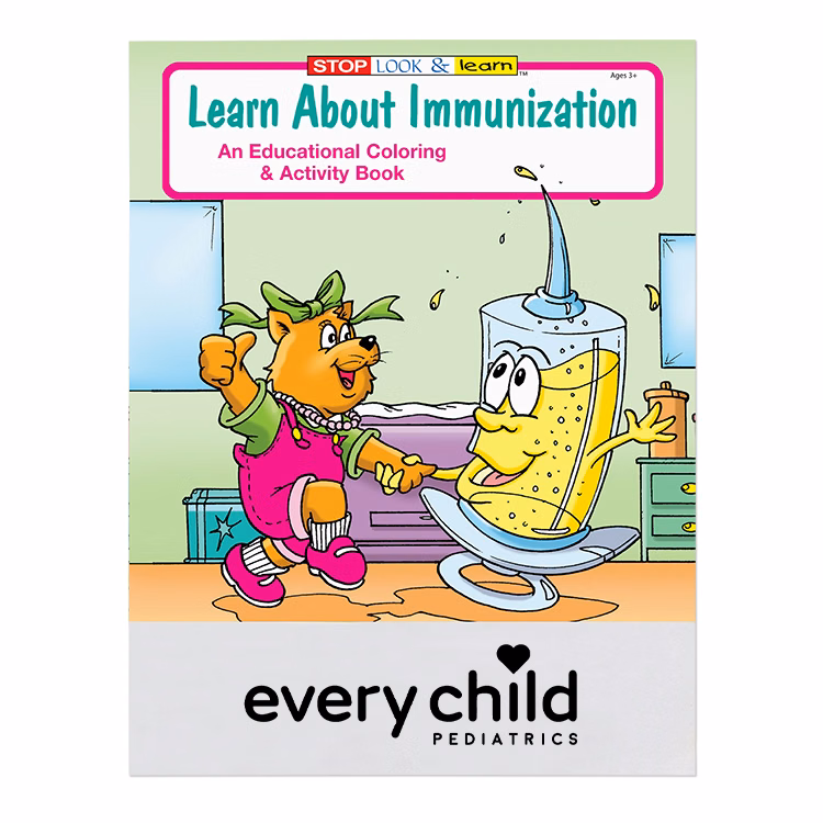Learn About Immunization Coloring Book