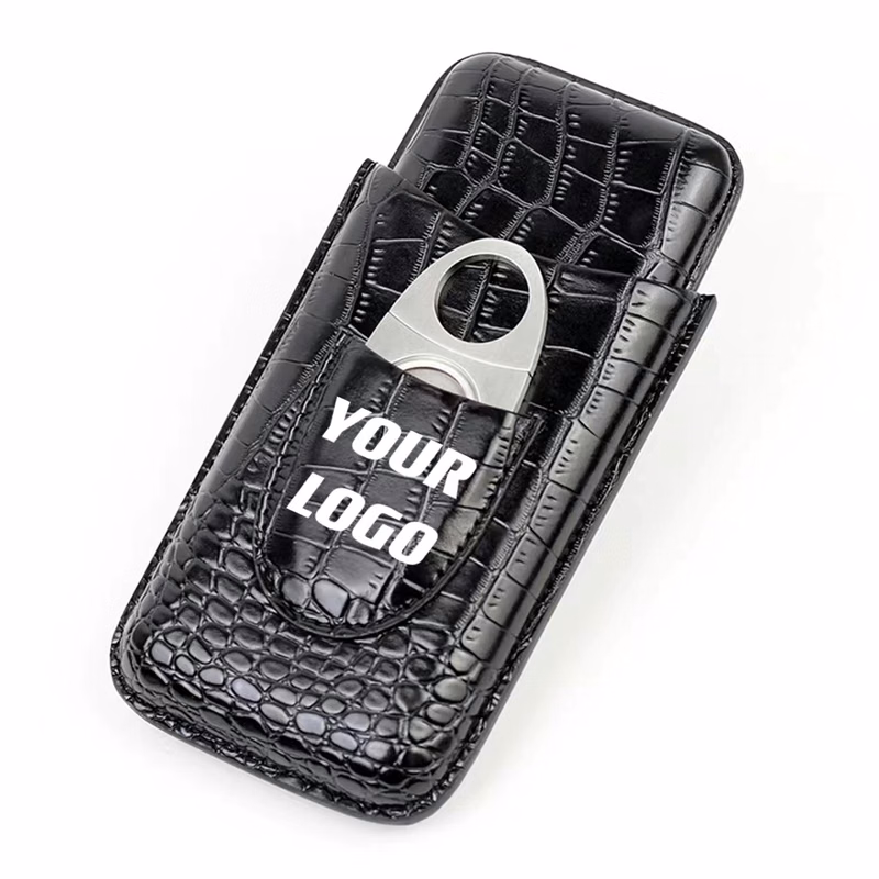 Gifts For Men Custom Leatherette Cigar Case