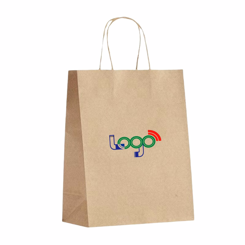 Kraft Paper Gift Bags with Handles