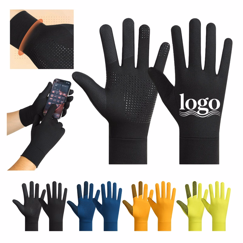 Touchscreen Fingerless Thermal Gloves