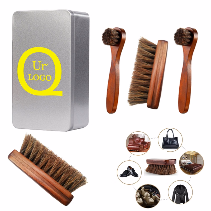 Horsehair Shoe Brush Set