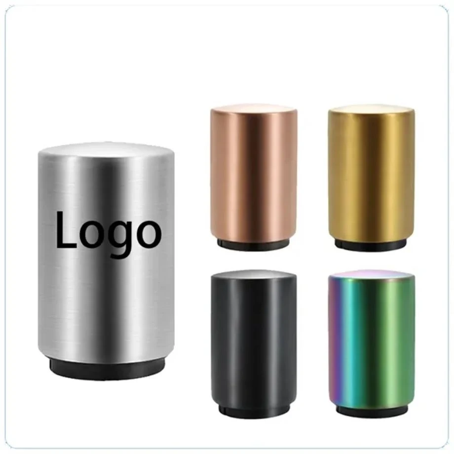 Stainless Steel Automatic Seamless Press Bottle Opener 1