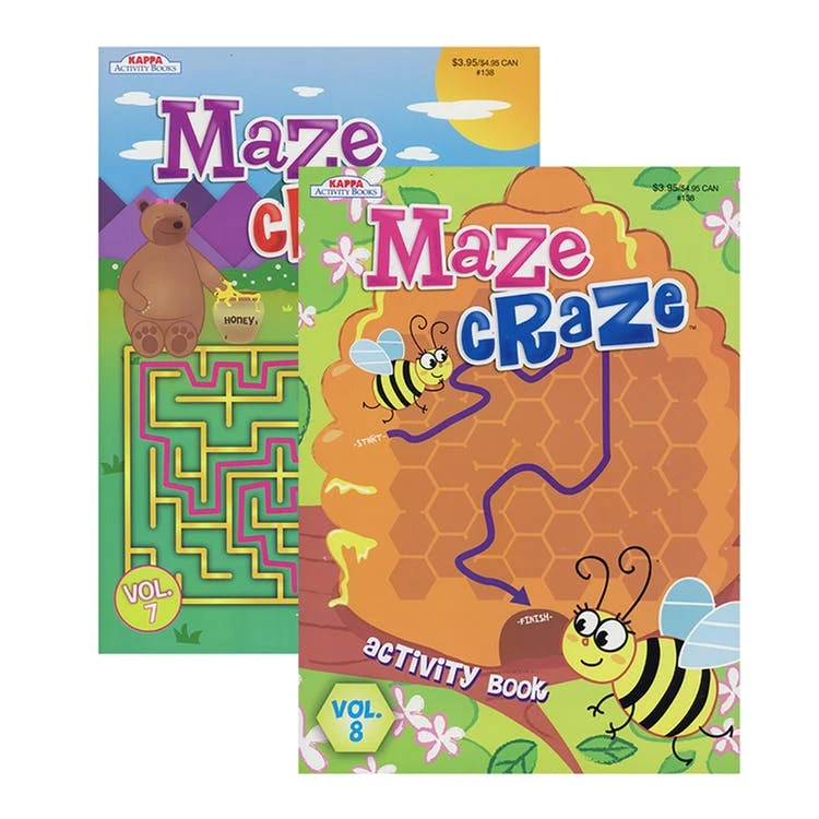 Maze Craze Activity Books - 1 Volume 1