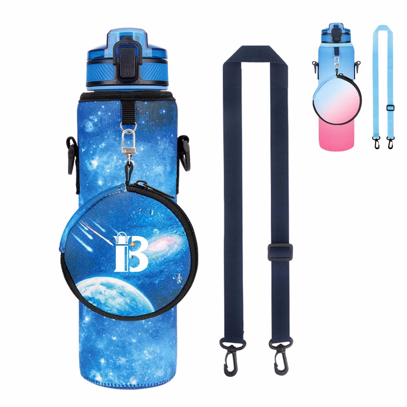 Neoprene Outdoor Sports Water Cup Cover Bottle Bag