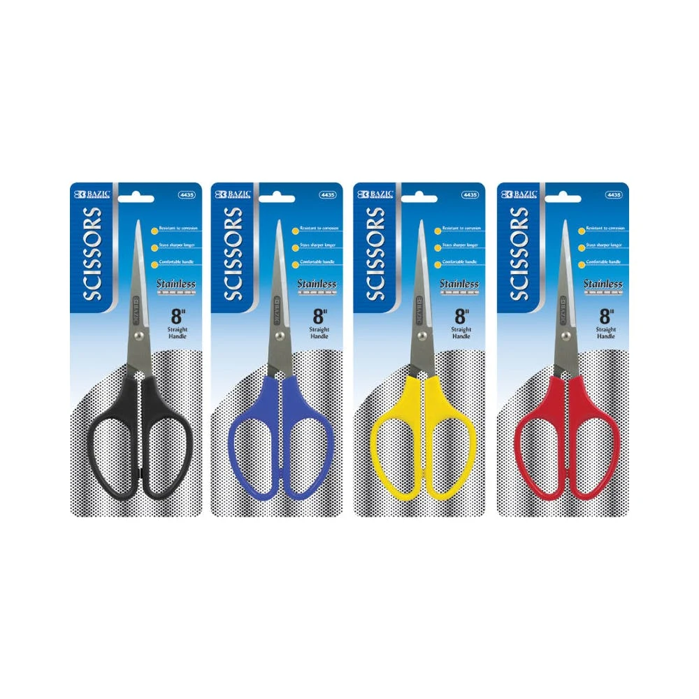 All-Purpose Scissors - 8" Double Thumbs Comfort Grip 1