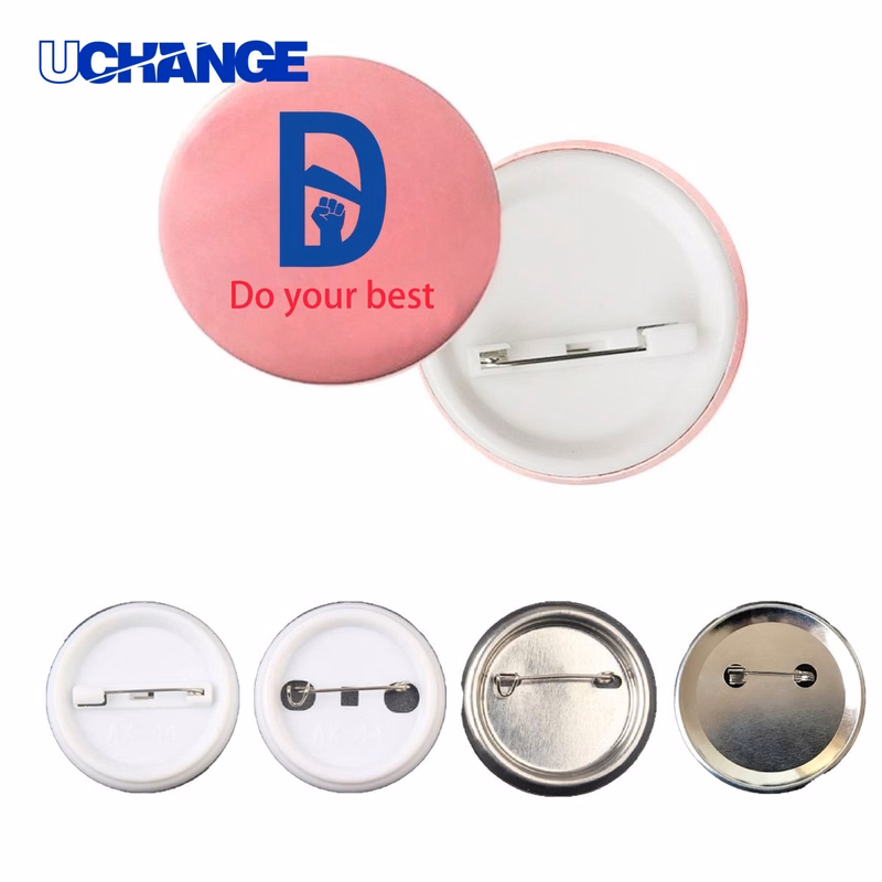 Unisex Round Button Badge Pin