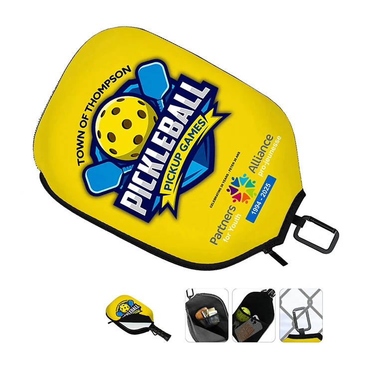 THE KITCHEN" Two-Pocket Pickleball Paddle Cover 1