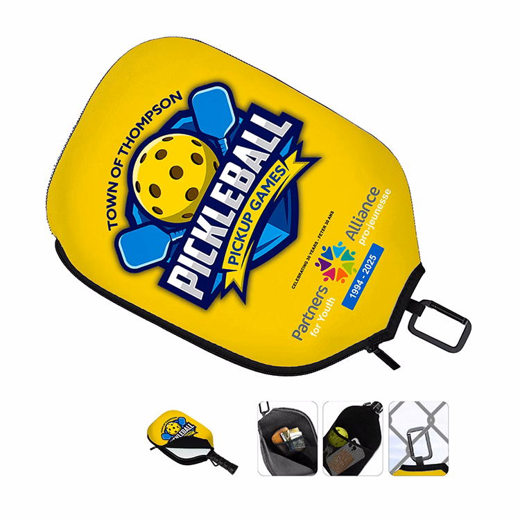 THE KITCHEN" Two-Pocket Pickleball Paddle Cover