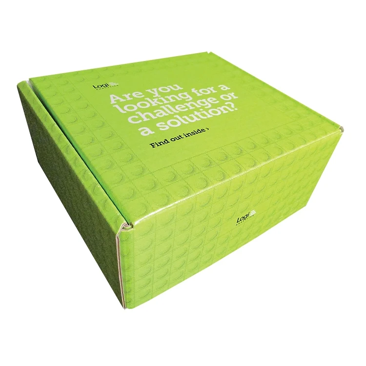 6 1/2" x 6" x 3" - E-Flute Outside Tuck Box 1