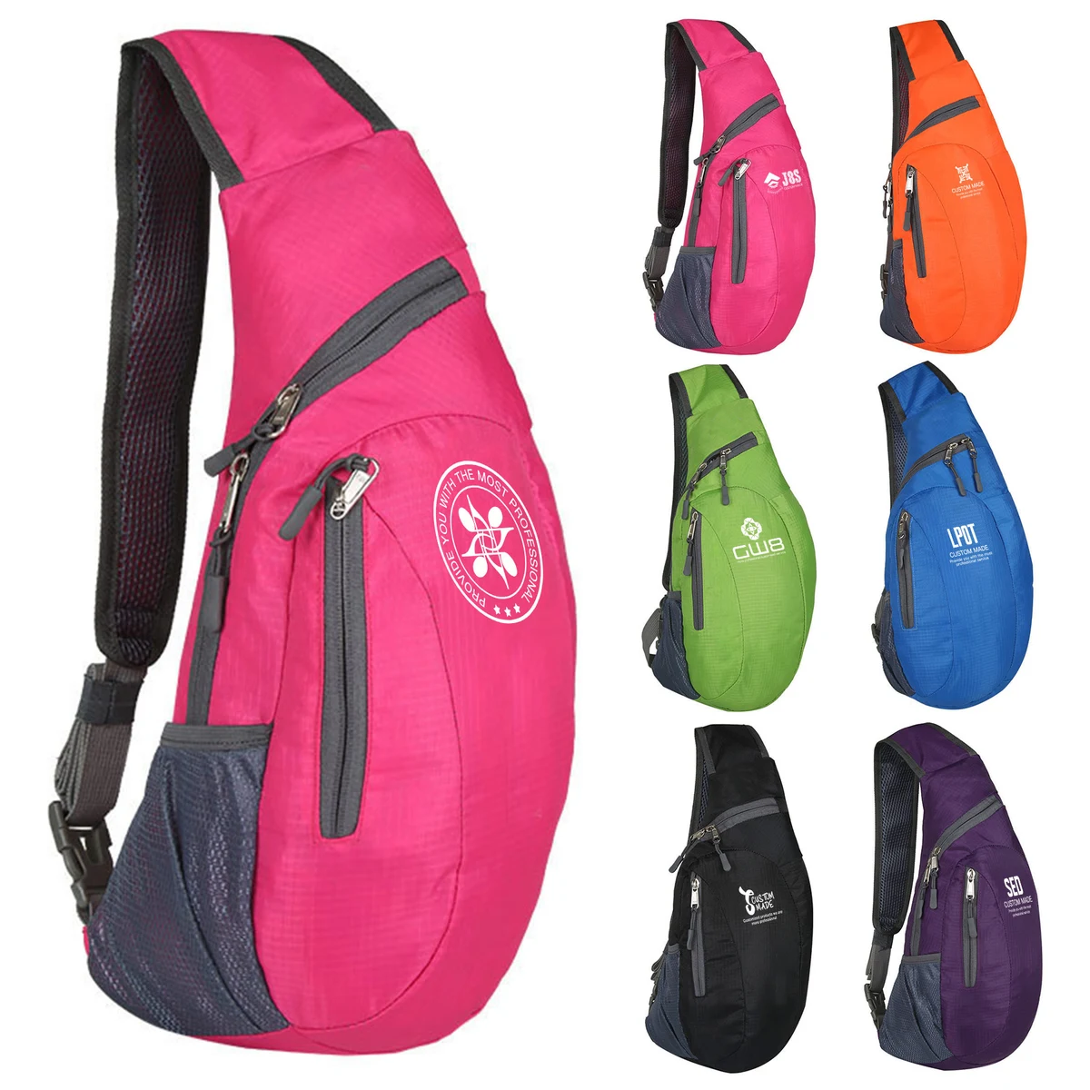 Travel Hiking Shoulder Chest Bag 1