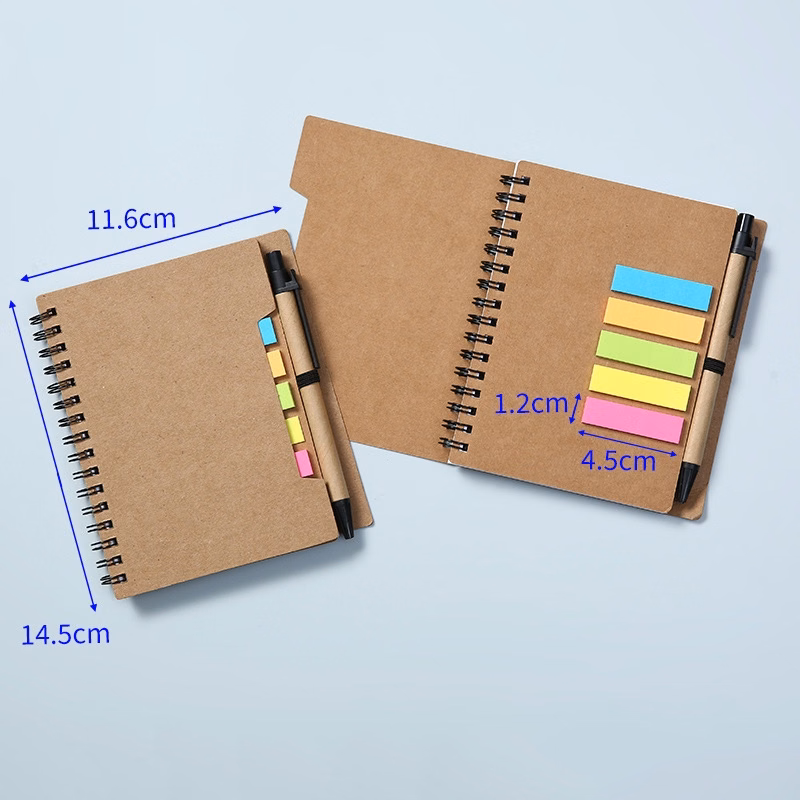Recycled Coil Notebook With Pen