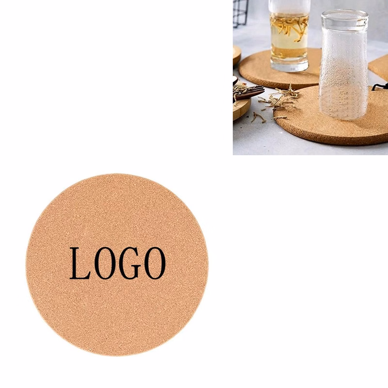 Cork Dining Mat Reusable Quiet Heat Proof for Plates
