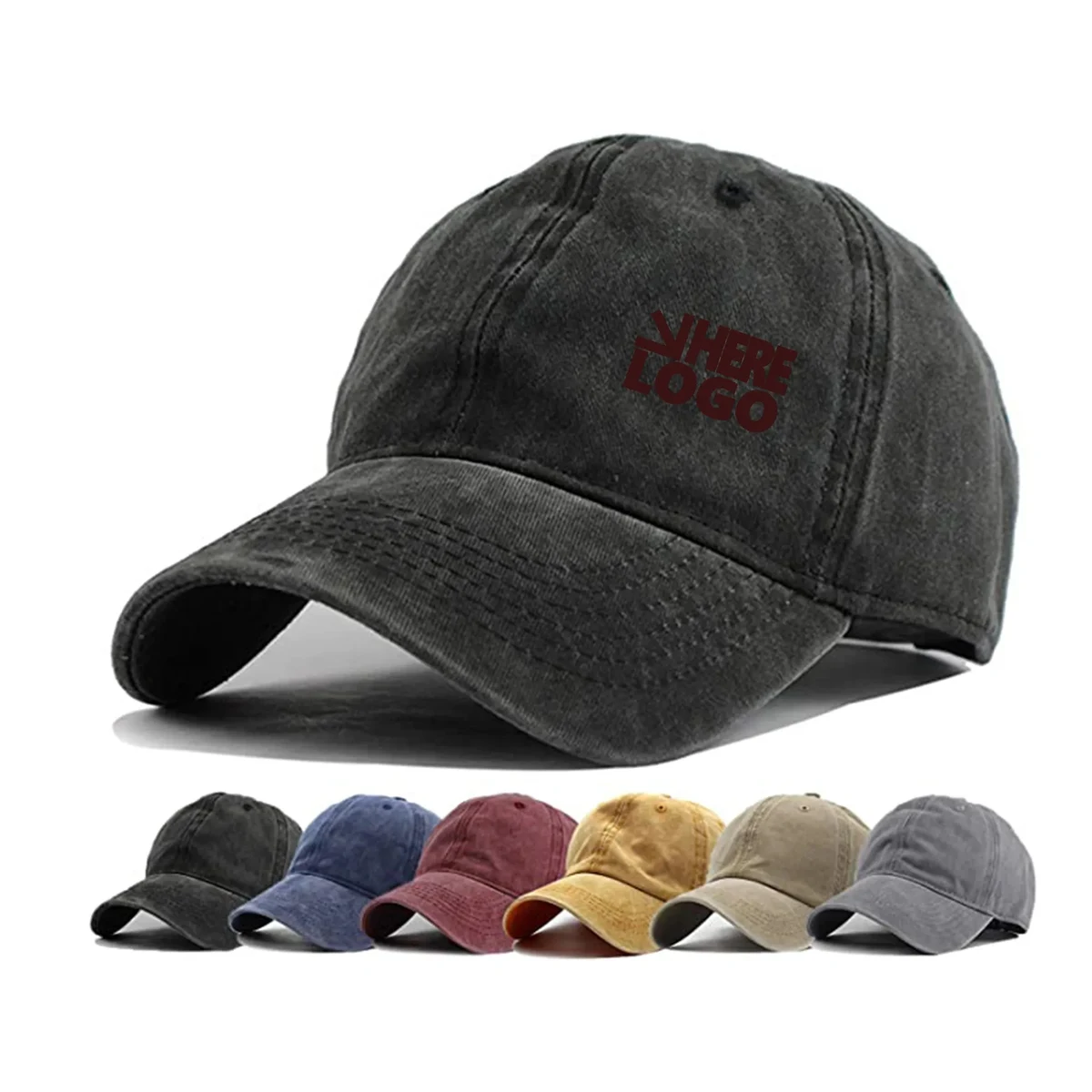 Vintage Washed Dad Hat 1