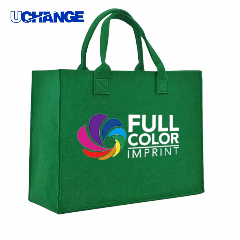 Heavy Duty Felt Grocery Tote Bag