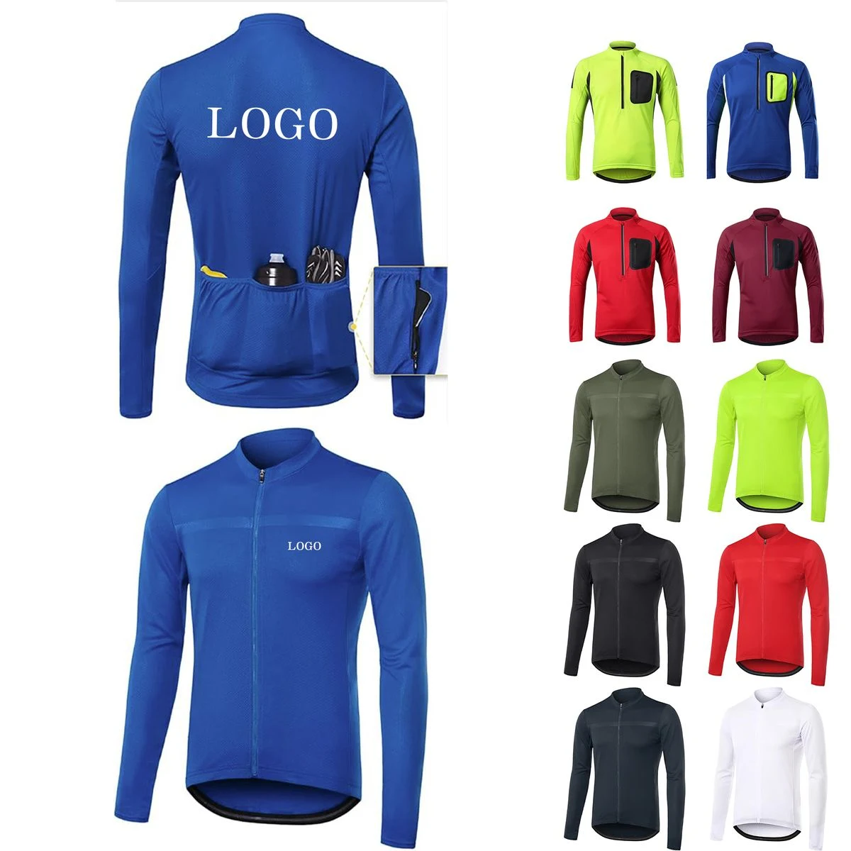 Men's Cycling Jersey with Pockets 1