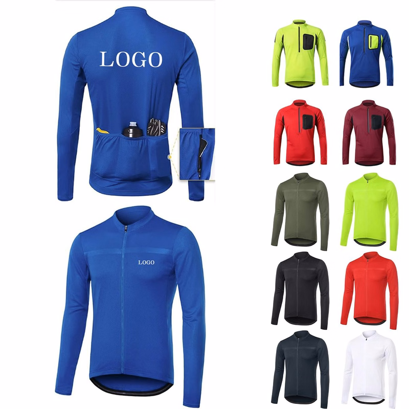 Men's Cycling Jersey with Pockets