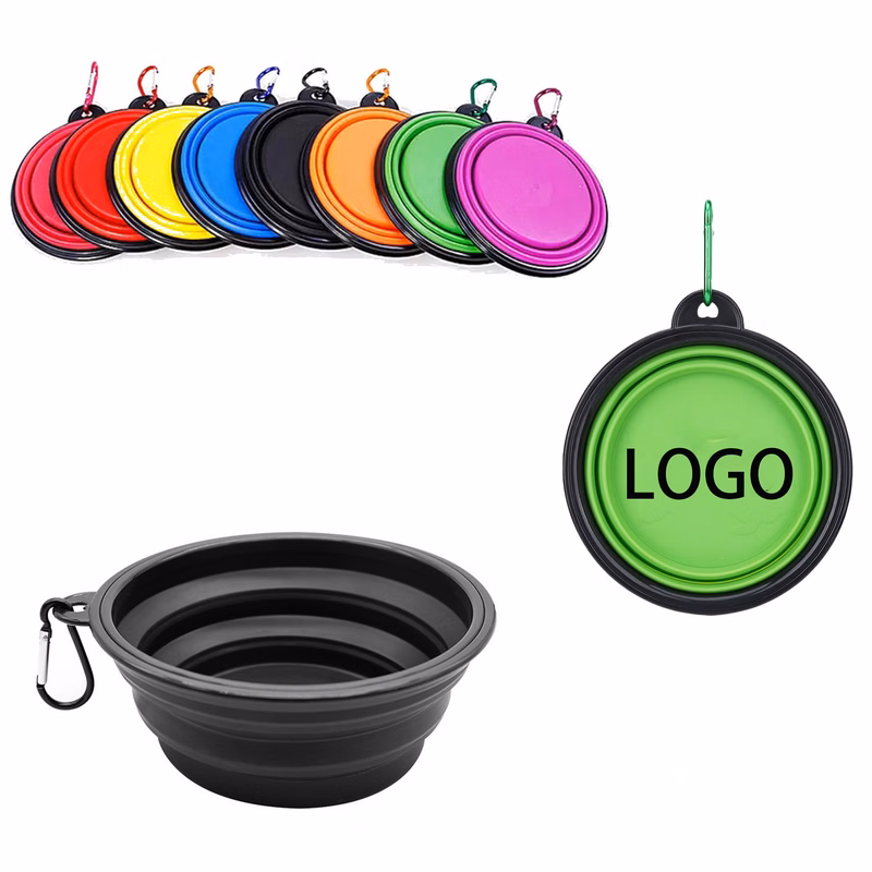 5" Collapsible Pet Bowl MOQ 1pcs