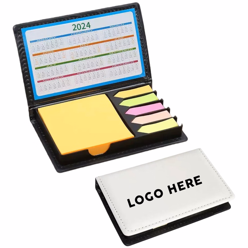 PU Calendar Sticky Notes Box MOQ100