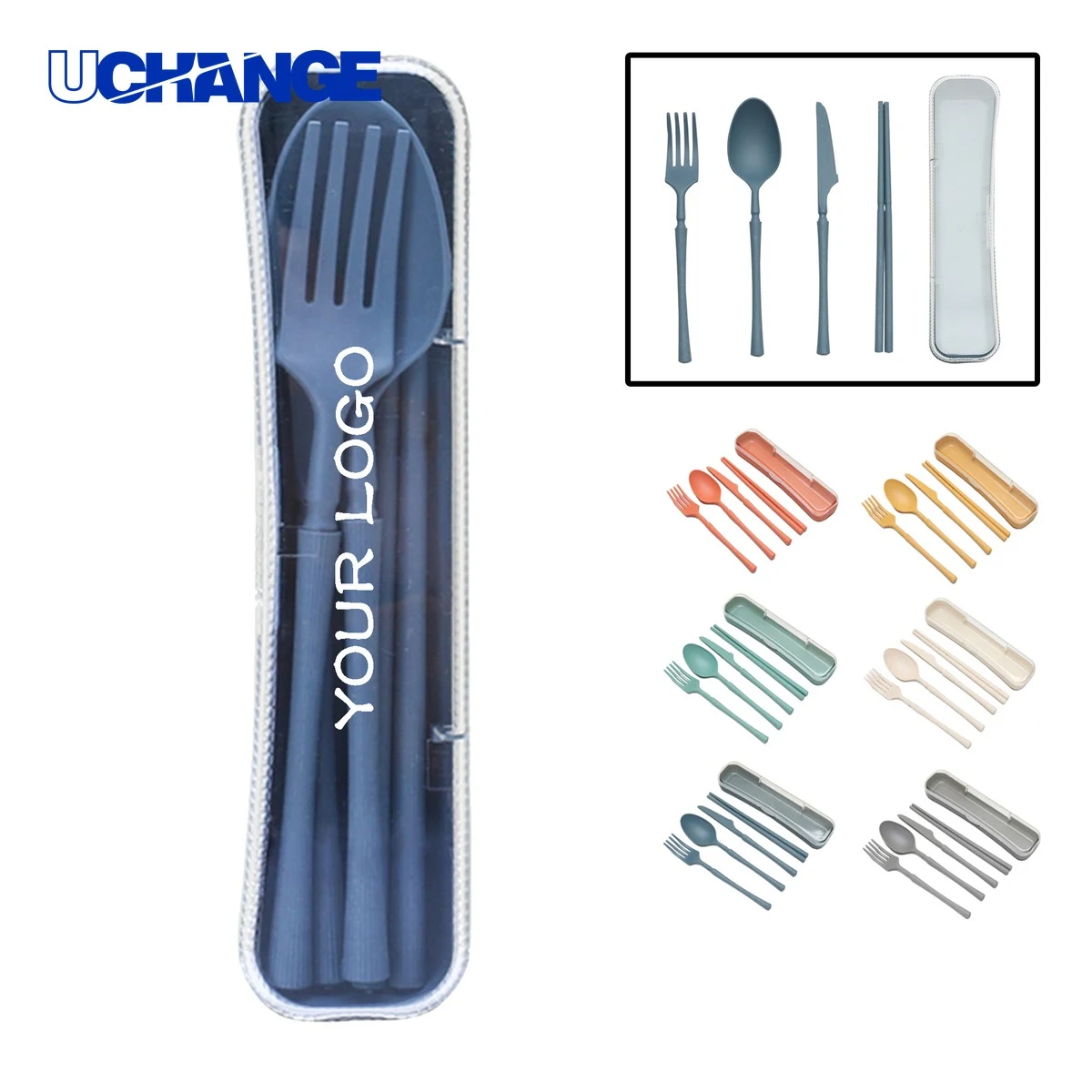 Wheat Straw Cutlery Set 1