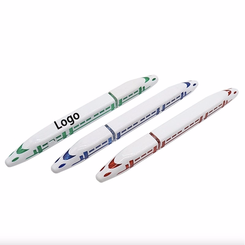 Led Light Train Ballpoint Pen