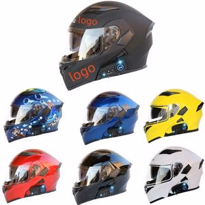 Wireless Full Face Motorcycle Helmet