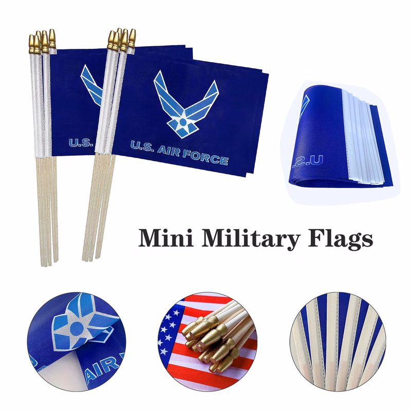 US Air Force Wings Stick Flags