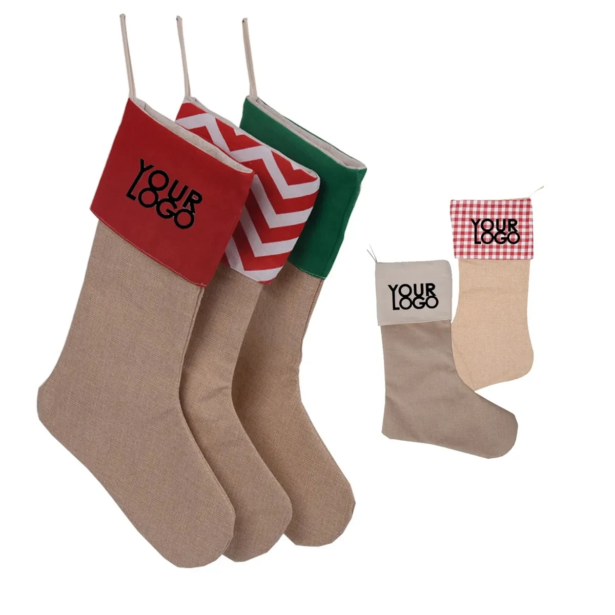 Printing Santa Christmas Stockings 1