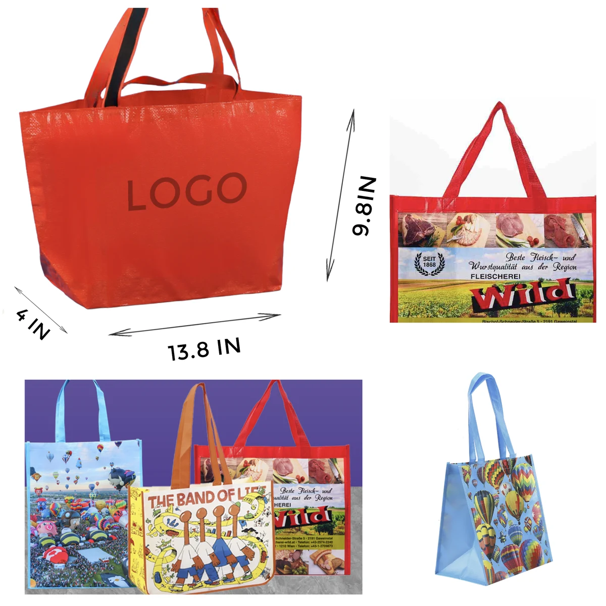 Waterproof Laminated Non Woven Bag 1