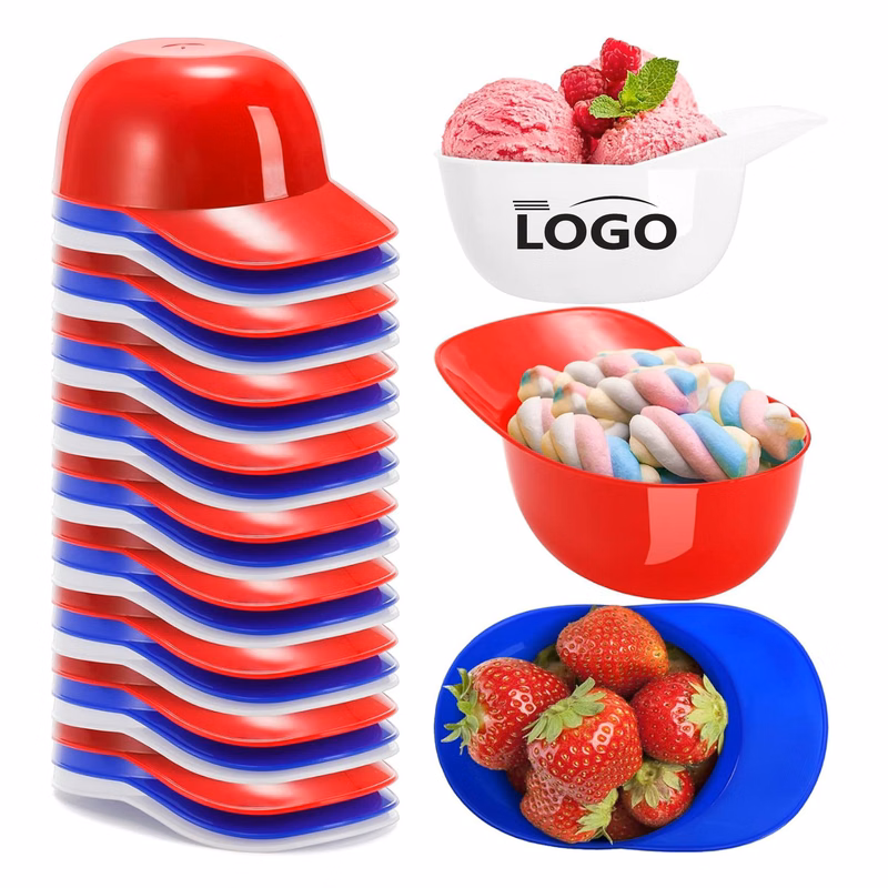 Mini Baseball Helmet Ice Cream Bowl