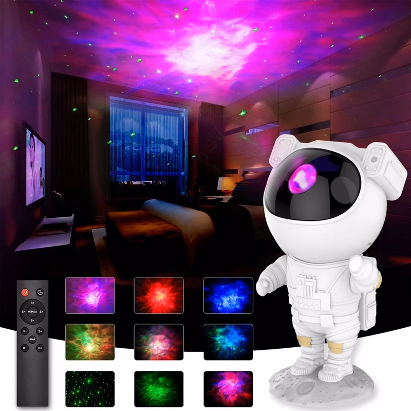 Astronaut Starry Projector Adjustable Galaxy Light