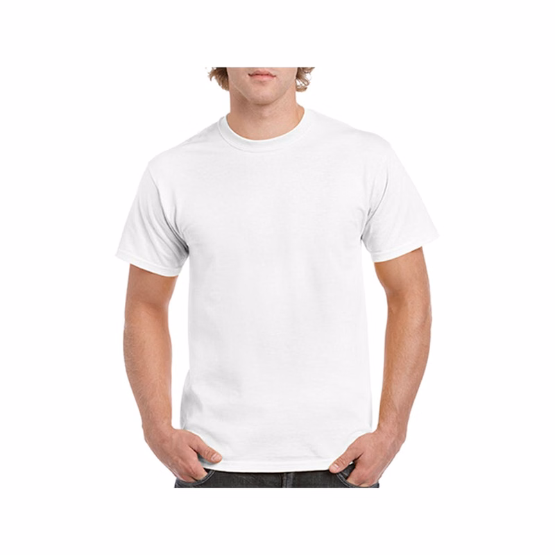 Gildan Irregular Men's Shirts - White Medium