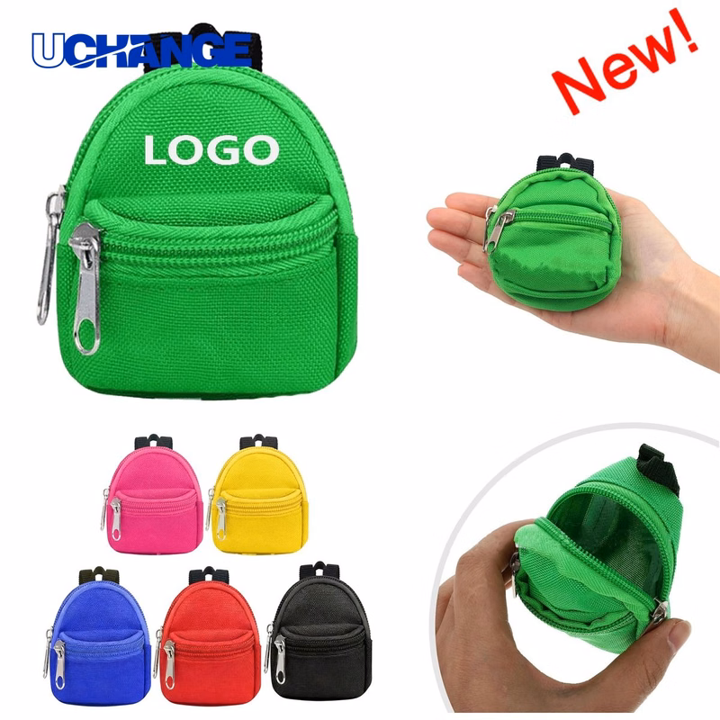 Extra Tiny Zipper Small Coin Purse Pendant