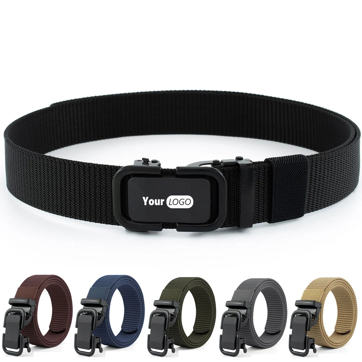 Automatic Buckle Nylon Belt for Men 1