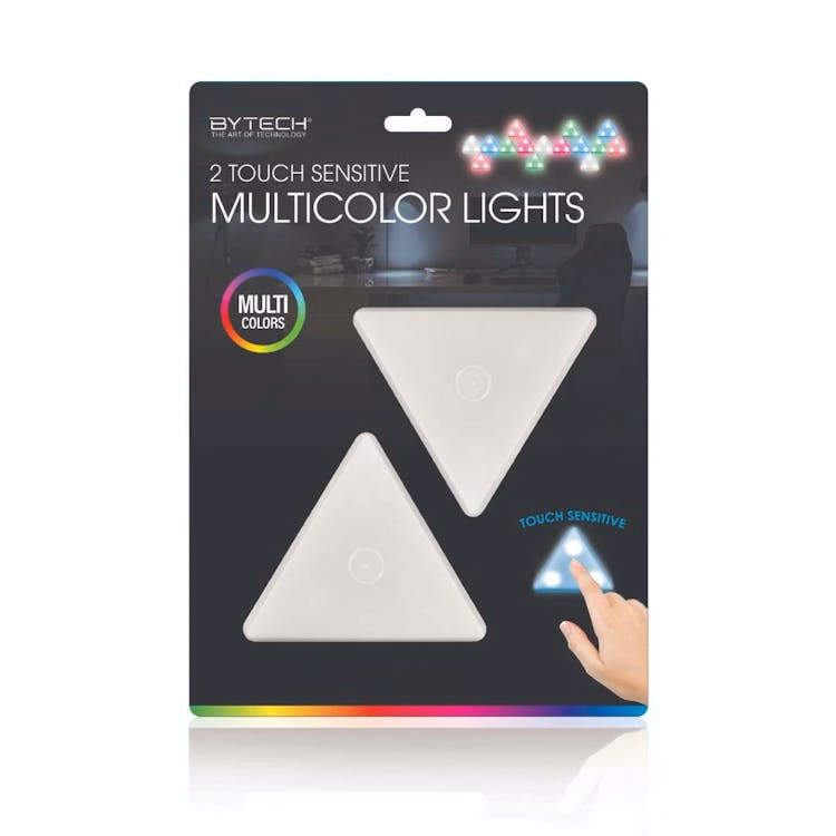 Triangle Touch Sense Lights - Multicolor