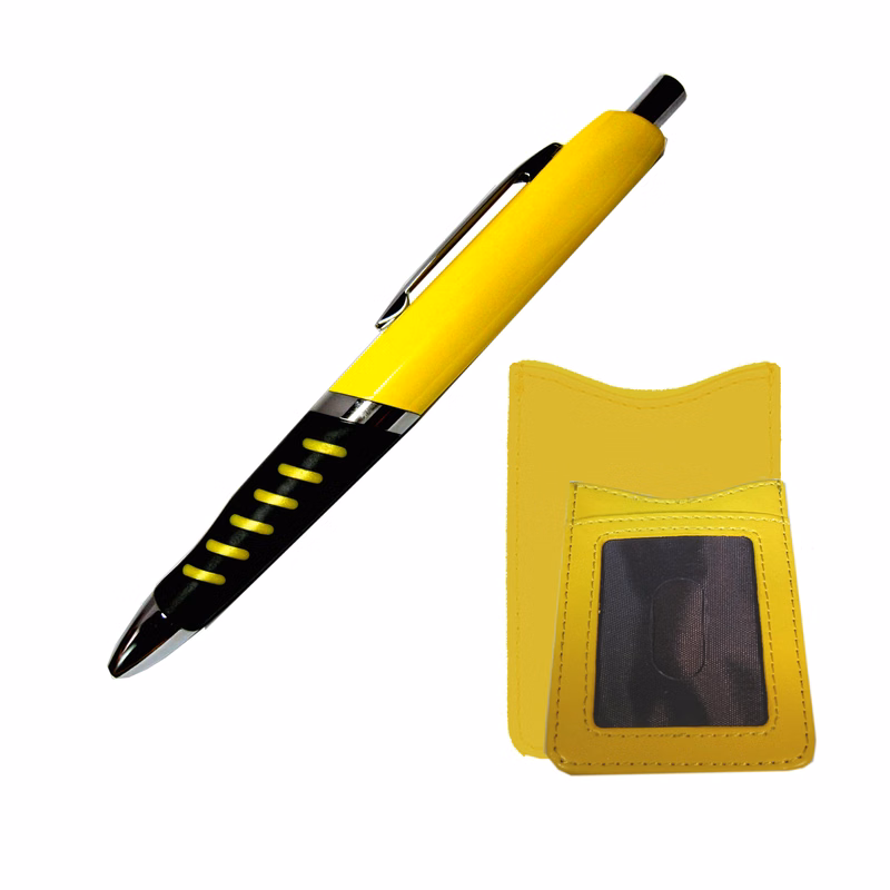 *CLOSEOUT* Ixtreme ColorfulRetractable Ballpoint and Wallet/Card Holder
