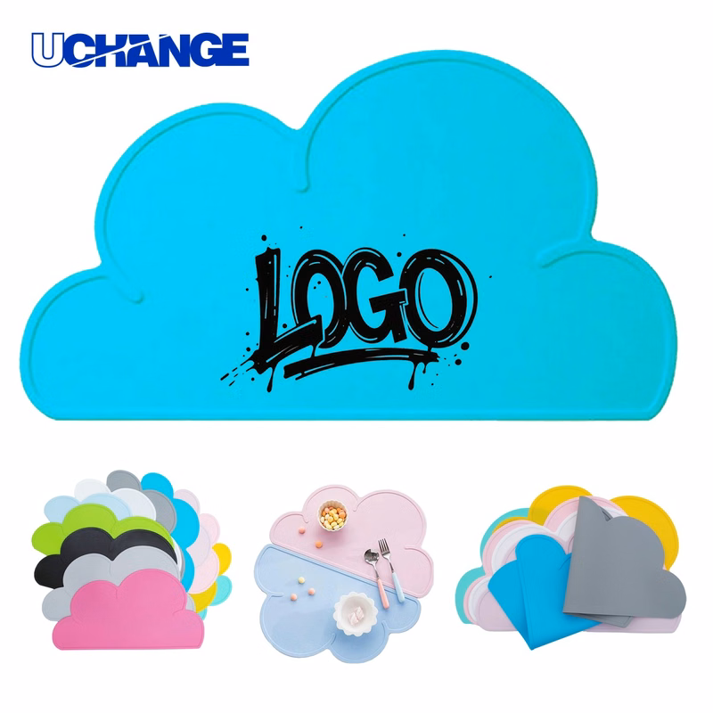 Cloud Shaped Food Grade Placemat for Dining