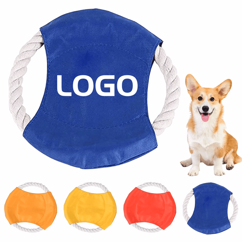 Bite-Resistant Interactive Training Pet Cotton Rope Disc