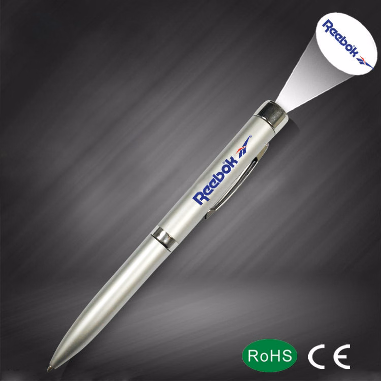 Promotional LED Logo Projector Pen