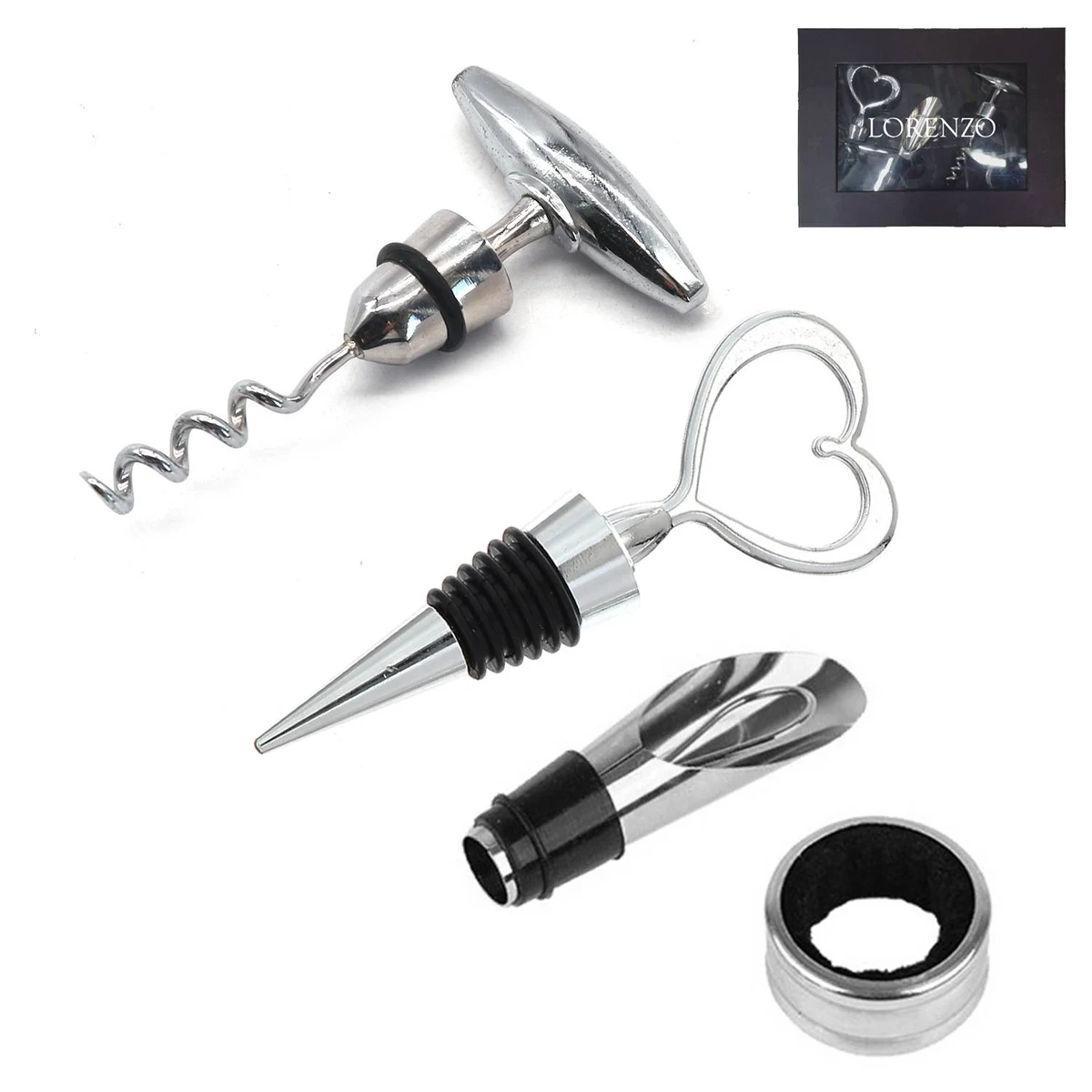4 in 1 corkscrew Wine bottle Opener Set 1