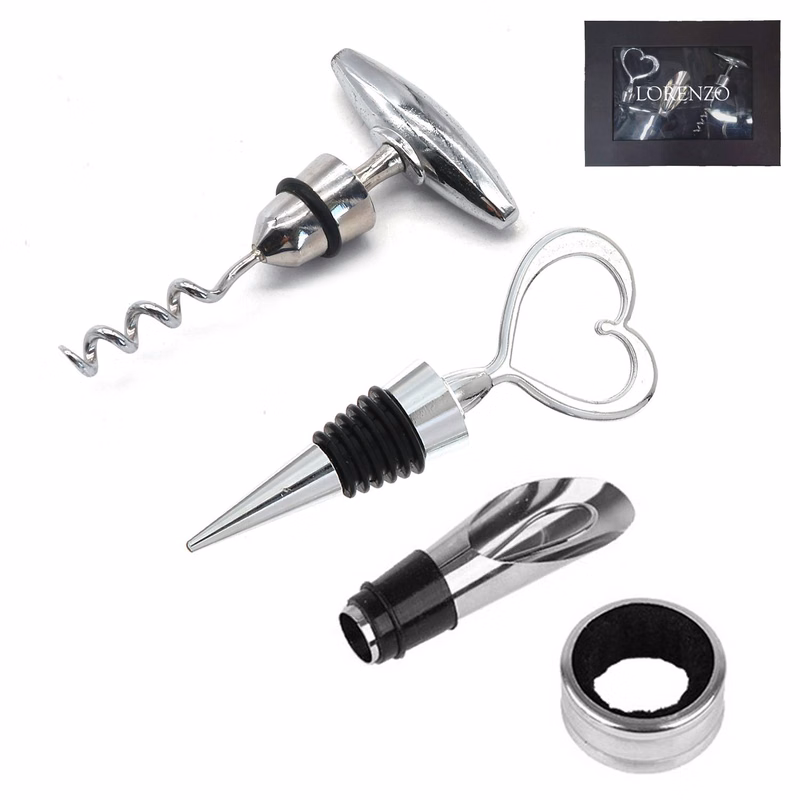 4 in 1 corkscrew Wine bottle Opener Set