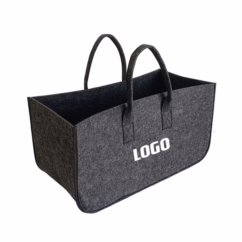 MOQ 10 pcs Large Felt Grocery Bag