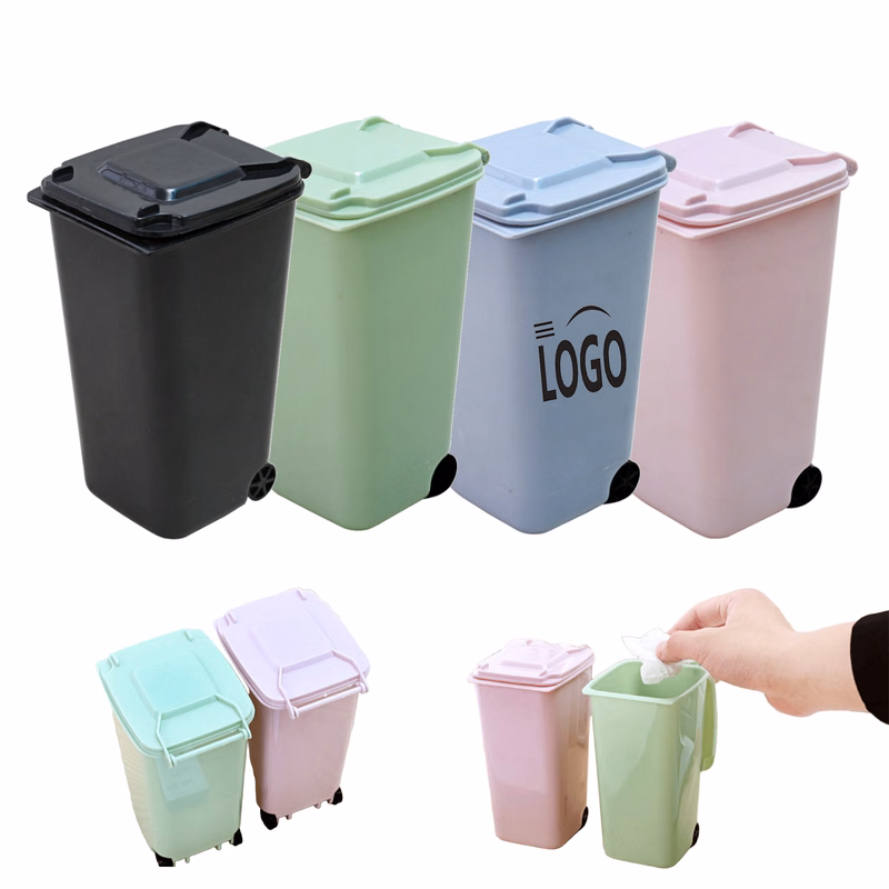 Personalized Desktop Trash Can Pen Holder