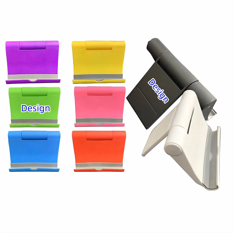 Full Color Two-Fold Plastic Phone Stand