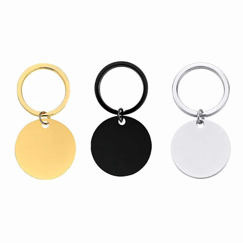 Corrosion-Resistant Circular Key Tag